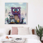 Teemantmaaling t&auml;isringi multikas Teemanttikandid Rhinestones Pildid 30x30CM