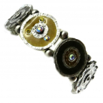 Les Tr&eacute;sors De Lily [E2583] &ndash; disainerk&auml;ev&otilde;ru  Mimosas  sinepiroheline pruun roheline