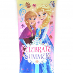 Reine des Neiges [M5711] - Drap de plage 'Frozen - Reine des Neiges' multicolore (70x140 cm) Celebrate Summer kollane