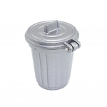 Fancytoy Market Realistlikud miniatuursed pr&uuml;gikastid nukumajade sisekujundus lastele m&auml;ngunukutarvikud hall