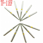 10 tk/karp hambaravi teemantpuurid FG 1,6 mm kiired puurid hammaste valgendamiseks Hambaarsti t&ouml;&ouml;riist TF-11EF