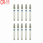 10 tk/karp Dental Diamond Burs Medium FG 1,6M hambaravi kiire k&auml;siinstrument hambaravi puur CR-11