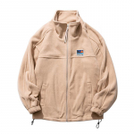 Uus vabaaja jope Meeste mood T&auml;navar&otilde;ivad Suurem&otilde;&otilde;tmeline dressipluus Kevad-s&uuml;gis t&otilde;mblukuga soliidne mantel Harajuku vintage paaritopsid Meeste Y2k riided 2XL khaki