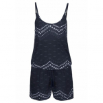 Suures suuruses trendikas ja mugav suvine vabaaja l&auml;ikiv laineline ranna n&ouml;&ouml;riga, tr&uuml;kitud rihmaga kombinesoon naiste l&uuml;hikesed p&uuml;ksid L valge