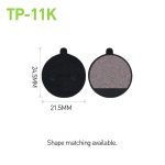 2 paari MTB jalgratta h&uuml;draulilist ketast poolmetallist piduriklotsid Shimano SRAM AVID HAYES Magura ZOOM jalgrattaosa jaoks 11k