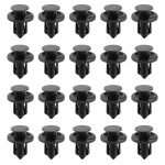 Auto kaitseraua kinnitus 10mm auguga needi kinnitus Push Cover Poritiib jaoks Nissan Qashqai j10 j11 x Trail t32 t31 Tiida Juke must