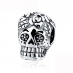 POMOiii 925 Sterling Silver Aladdin Magic Carpet Ride Crown Skull Bead Fit Fashion Charms K&auml;ev&otilde;ru originaal naistele