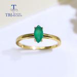 Looduslik lihtne v&auml;&auml;riskivist s&otilde;rmus mq 4*8mm roheline ahhaat 18k kuld &uuml;le 925 h&otilde;bedast peened ehted t&uuml;drukutele igap&auml;evaseks kandmiseks kena kingitus us ring size 6# roheline