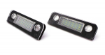 Lampy tablicy rejestracyjnej LED kompatybilne z Ford Fiesta, Fusion, Mondeo, Off-Road, 2 szt