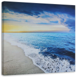 L&otilde;uenditr&uuml;kk Sea Beach Sunrise 30x30 sinine