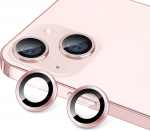 S&uuml;gavlilla kaamera objektiivi kaitse Iphone 15 14 Pro Max Plus 13 12 Mini 11 14Pro 14Plus 11Pro Iphone14 13Pro 12Pro klaasikaitsekile tarvik For iPhone 13Pro Max roosa