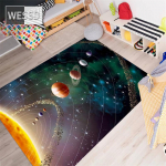 Kosmos Universum Planeet 3D P&otilde;randamatt Vaip Elutuba Suur Suurus Flanell Pehme Magamistoa Vaip 120x160cm 1pcs