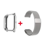 Sama v&auml;rvi &uuml;mbris + rihmaga &uuml;hilduv Amazfit GTS 4 rihmaga Amazfit GTS 2 Amazfit GTS 3 rihmaga roostevaba magnetaasa rihmaga t&auml;ielikult kaetud &uuml;mbris Amazfit Gts 4