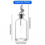 Oliivi&otilde;li klaaspudeli jaoturi tilad Cruet Pourers lehter karahvin k&ouml;&ouml;k h&otilde;be