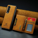 P&otilde;rutuskindel nahast Funda kaardipesa telefonikoti &uuml;mbris Samsung Galaxy Z Fold 4 5g Fold4 Fold 3 Fold3 S23 Ultra S22 Plus S21 Fe jaoks for samsung z fold 4 must