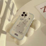 Ins 2023 Rabbit Shell Iphone 14 Pro Max Plus 12 13 11 Promax Silikoonist Pehme Lasermultikale Armas j&auml;nku armas telefoni&uuml;mbrise kate for iphone 11