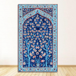 Maal Prindid Traditsiooniline Ottomani lilleline seinakunst Pilt L&otilde;uend Plakat Kodu seinakaunistus T&uuml;rgi plaat Elupuu akvarell 20cm&times;40cm NoFrame