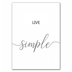 unistuste tsitaat seinakunsti pilt elutuppa must valge live plakat l&otilde;uend maali kaasaegne seinakunst prindid HD2812 21x30cm no frame