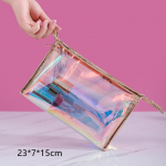 Naiste veekindel l&auml;bipaistev lilleline PVC reisikosmeetikakott tualett-tarvete hoiustamiskott