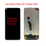 6,4 LCD-ekraan Huawei Honor View 20 PCT-AL10 TL10 L29 jaoks LCD-ekraan Puuteekraan Digitaator T&auml;iskomplekt Asendus must