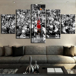 5 t&uuml;kki l&otilde;uendikunst Sportsman plakatimaali kunstiteos elutuppa seinapildid Magamistoa kodukaunistused seinamaalingu raamistik 20x35cm*2 20x45cm*2 20x55cm*1