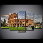 HD-tr&uuml;kitud Vana-Rooma Colosseum Maalil&otilde;uend Prindi ruumidekoor prindi plakat pilt l&otilde;uend 20x35cm*2 20x45cm*2 20x55cm*1