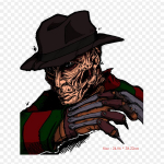 Freddy Krueger Jason Voorhees Triikraud soojus&uuml;lekandel tr&uuml;kkimine Vin&uuml;&uuml;lplaastrid Kleebis riietele Ise ise teha aplikatsioonid pestavad plaastrid