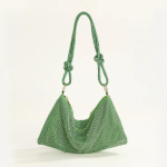 Rhinestone rahakott S&auml;delev kott H&otilde;bedane teemant rahakotid naistele Upgrade &otilde;htul balli Rhinestone k&auml;ekott Hobo kott