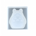 Silikoonvorm armas Totoro epoksiidvorm 3D kolmem&otilde;&otilde;tmeline m&auml;nguasja vaiguvorm K&auml;sitsi valmistatud isetehtud ehted valge