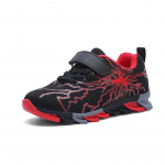 Lastejalatsid vabaajajalatsid Vanemate ja laste jalan&otilde;ud Trendjalatsid Lastetrendi k&otilde;iksobivad vabaajamood p&ouml;&ouml;rlevate n&ouml;&ouml;pidega kingad 28 punane