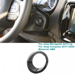 Autosalongi tarvikud Jeep Renegade 2016 up Rooli kaunistus K&auml;igukaitse Keskjuhtimine ABS kate Start up button