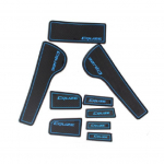 9 tk/komplekti auto libisemisvastane libisemisvastane kummist veetass, kleebis v&auml;rava pesa padja ukse soone matt Chevrolet Cruze 2009 jaoks - 9