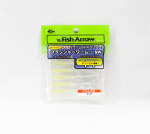 Fish Arrow Soft Lure Flasher Worm 1 tolli 6 t&uuml;kki pakendis nr 01 (0370)