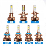 Auto Led Pirn H7 H4 Esitule pirnid H11 9005 Led Auto esitulede Auto esitule pirnid h11 9012 55W Vahetus H1