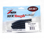 Zman pehme peibutis Hula Stickz 4 tolli 6 / pakk must/sinine helbed (8699)