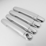Accessory glossy chrome silver car Side Door Handle bowl cover trim For toyota fortuner 2005-2015 2012 2010 2008 2009  2014 Single key hole