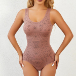 Flarixa Suured &Otilde;mblusteta Bodid Body Shaper Alusp&uuml;ksid Naiste k&otilde;htu Salendav Aluspesu Mugavad Kujundavad K&otilde;hu- ja Puusakorsetid 3XL-4XL