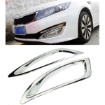 KIA Optima/K5 jaoks 20112012 2013 ABS kroom eesmised udutuled laternakatte viimistlus Auto stiilis autokatted black