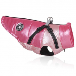 Talvised koerriided v&auml;ikestele koertele Veekindel soe koerajakk Prantsuse buldogi riided Chihuahua kost&uuml;&uuml;m Yorkie vest puudli mantel S oranž