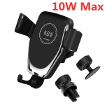 15 W juhtmeta laadija autokinnitusalus iPhone'i 14 13 12 11 Pro Max Xs Xr X 8 Samsung S22 S21 kiirlaadimistelefoni hoidiku jaoks 10W