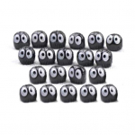 20 tk Creative Little Coalball mitmeotstarbeline autopeegel kodukaunistuseks s&otilde;iduki kaunistused autotarvikud 20PCS must