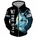 Lahedad 3D hunditr&uuml;kiga t&otilde;mblukuga kapuutsid Mood Meeste/naiste t&auml;navar&otilde;ivad kapuutsiga jakk Mantel Unisex vabaaja Hip Hop Pullover Pusad XL