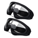 2 tk Mootorrattaprillid Motokrossi prillid Dirt Bike S&otilde;itmine Powersports ATV-prillid UV-kaitse Uduvastased V&otilde;idus&otilde;iduprillid Meestele Naistele Noortele