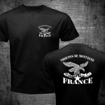 Prantsusmaa M&auml;ev&auml;ed Alpi K&uuml;ttide M&auml;ebrigaadi Armee Unisex T-s&auml;rk S