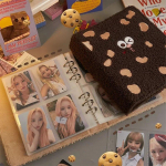 Armas pl&uuml;&uuml;sist fotokaart Kpop Kawaii fotoalbumi k&ouml;itjahoidja 4 ruudustikuga 20 lehek&uuml;lge varrukad Idol Pilt Koguge kirjatarbeid 3inch with 20inners A