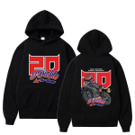 Fabio Quartararo 20 Moto Prinditud Huppar Unisex K&otilde;ik Hooajad &Uuml;le suur L&otilde;tv Soe Paar Naistele Mitmev&auml;rviline V&auml;ljas Pullover M red