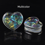 2 tk 8-50 mm mitmev&auml;rvilised s&uuml;damekujulised k&otilde;rvam&otilde;&otilde;turid tunnelid topelt laienev pistikuga k&otilde;rvasirgede laiendaja keha augustamise ehted naistele meestele 8mm sinine