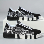 Trendikad meeste graffiti uisukingad &ndash; kerged, hingavad, libisemisvastased, mugavad platvormtallaga tossud 43