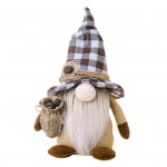 Ilus halli habemega kingitus mugav lauaarvuti n&auml;ota Gnome plush nukk kodutarbed Gnome plush ornament hall