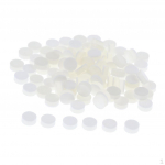 100 t&uuml;kki valge kitarri s&otilde;rmlaua sisekujundus kingituseks, nagu kirjeldatud, 6,3x2,5 mm